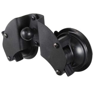 doppia ventosa IN metallo con sfera SALDA VETRO E superficie liscia RAM Mounts RAM-B-189B-ALA1U