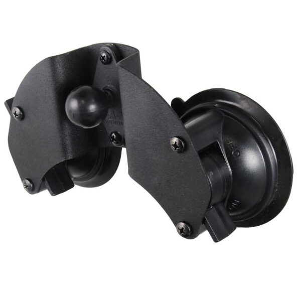 doppia ventosa IN metallo con sfera SALDA VETRO E superficie liscia RAM Mounts RAM-B-189B-ALA1U