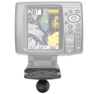 Supporto Adattatore per VEICOLI RAM Mounts RAM-107BU per GPS Humminbird