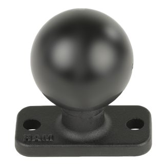Attacco rettangolare RAM Mounts RAM-202U-12 con sfera di tipo C di dimensioni 2,54 x 5,08