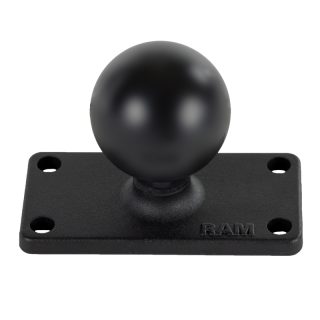 BASE RETTANGOLARE RAM-MOUNT RAM-202U-153 SFERA C E MISURE 3,81CM x 7,62 BASE (1.5 X 3 POLLICI)