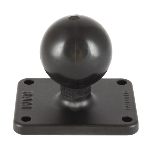 BASE RETTANGOLARE RAM-MOUNT RAM-202U-225 SFERA C E MISURE 6,35 X 5CM BASE (2 X 2.5 POLLICI)