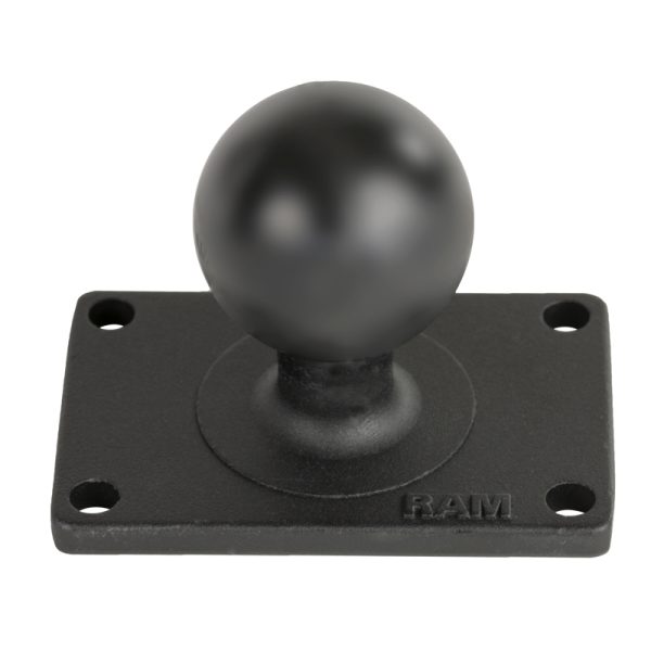 Base rettangolare RAM-MOUNT RAM-202U-23 con tipo sfera C di diametro pari a 3,81cm