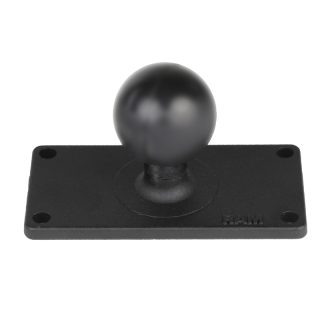 BASE RETTANGOLARE 10,5cmx5,5cm RAM-MOUNT RAM-202U-24 SFERA TIPO C DIAMETRO 3,5cm