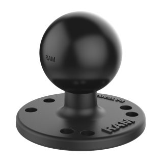 Adattatore con base piana RAM MOUNT RAM-202U  e sfera DI TIPO C