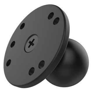 ADATTATORE SUPERFICIE PIANA RAM MOUNT CON BASE ROTONDA DI TIPO RAM-202U-IN1 con rinforzo in acciaio
