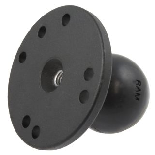 Componente RAM Mounts RAM-202U-MT1 con base piana e vite femmina 0.31-18 e sfera C