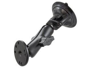 SUPPORTO A VENTOSA RAM-MOUNT RAM-B-101-2241U  CON BASE ROTONDA PER CRUSCOTTO O PARABREZZA PER AUTOMOBILE