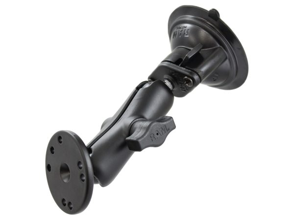 SUPPORTO A VENTOSA RAM-MOUNT RAM-B-101-2241U  CON BASE ROTONDA PER CRUSCOTTO O PARABREZZA PER AUTOMOBILE