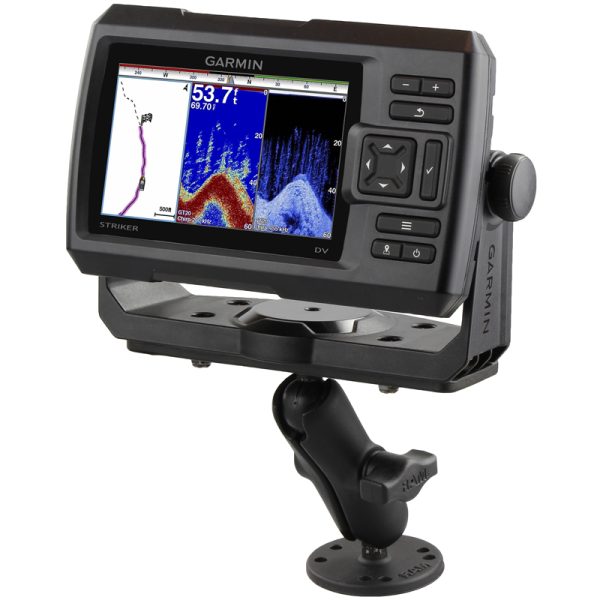 Supporto per superfice piana GPS nautici ed ecoscandagli Ram Mounts RAM-B-111U