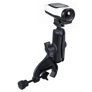 SUPPORTO A MORSETTA YOKE MOUNTING RAM-MOUNT RAM-B-121-GA63U PER Garmin virB Action Sport