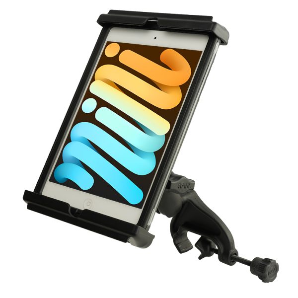 SUPPORTO A MORSETTA YOKE MOUNTING RAM-MOUNT RAM-B-121-TAB12U PER POTER FISSARE QUALSIASI TABLET PC o Apple mini iPad senza cover