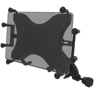 SUPPORTO A MORSETTA YOKE MOUNTING RAM-MOUNT RAM-B-121-UN9U PER TABLE PC DA 10 pollici X-GRIP III