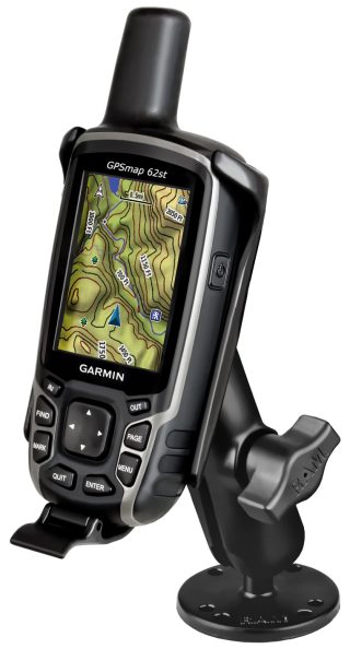 SUPPORTO SUPERFICIE PIANA PER Garmin GPSMAP 62 e 64 serie RAM-MOUNT RAM-B-138-GA41U