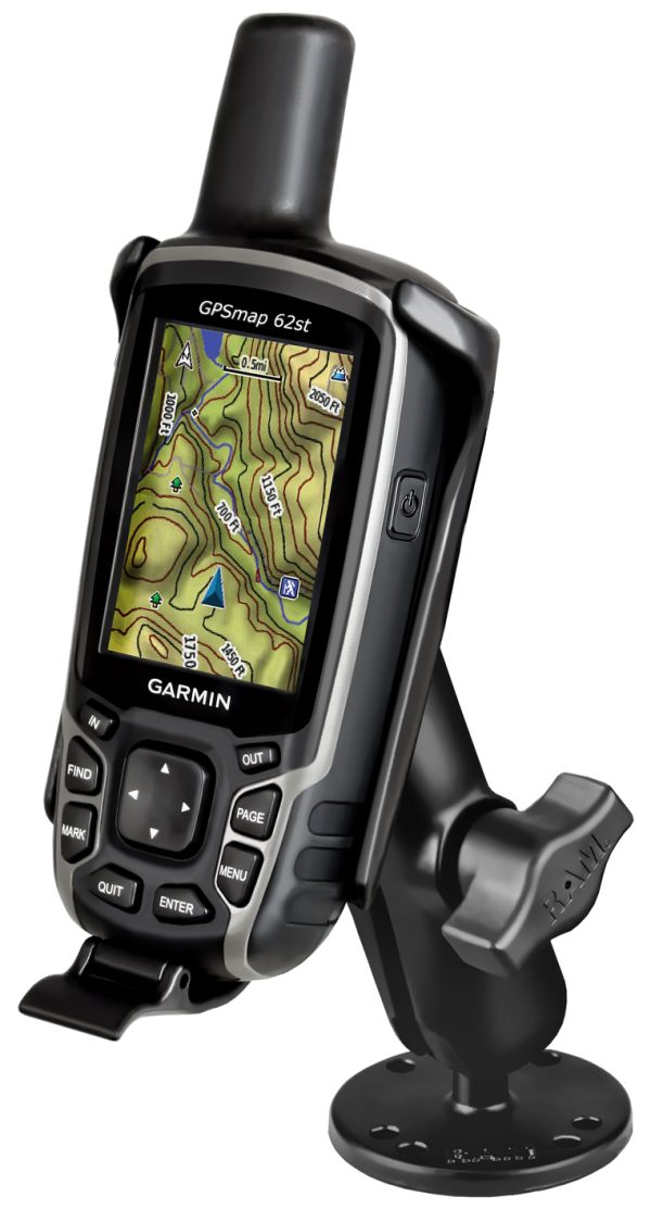 SUPPORTO SUPERFICIE PIANA PER Garmin GPSMAP 62 e 64 serie RAM-MOUNT RAM-B-138-GA41U