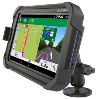 Supporto superficie piana per Garmin Fleet 770 780 790 RAM-B-138-GA75LU CON SGANCIO RAPIDO