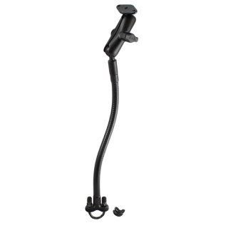 SUPPORTO A MANUBRIO CON ASTA ALTA E FLESSIBILE PER DISPLAY GPS PDA RAM-B-142-12