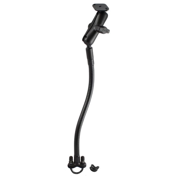 SUPPORTO A MANUBRIO CON ASTA ALTA E FLESSIBILE PER DISPLAY GPS PDA RAM-B-142-12