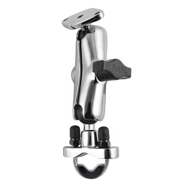 SUPPORTO CROMATO RAM-MOUNT RAM-B-149CHU PER MANUBRIO PER MOTO