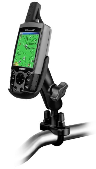 Supporto per Garmin  GPS 60 serie per moto, BICICLETTE  RAM Mounts  RAM-B-149Z-GA12U