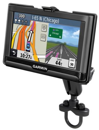SUPPORTO A MANUBRIO RAM-MOUNT RAM-B-149Z-GA55U RAM Holder per Garmin nuvi 52 54 55 56 57 58 serie