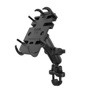 Supporto a tubolare e manubrio moto RAM Mounts RAM-B-149Z-PD3U per CELLULARE da 5" fino a 6".