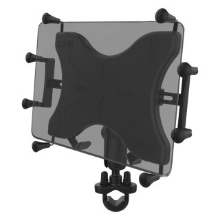 SUPPORTO RAM MOUNT RAM-B-149Z-UN11U con CRADLE X-GRIP per Apple iPad Pro, Galaxy Note Pro 12.2, Tab Pro da 11 e 12 pollici