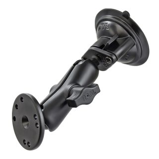 Supporto Ram Mounts RAM-B-166-202U a ventosa con fori AMPS per Garmin e Tomtom