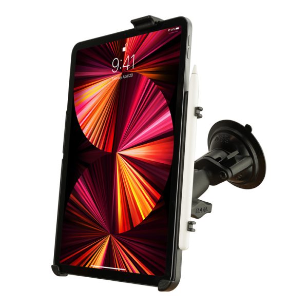 SUPPORTO A VENTOSA RAM MOUNTS RAM-B-166-AP23U per Apple  iPad Pro 11 pollici, Air 4 e Air 5
