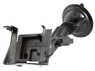 Supporto a ventosa ruotabile per Garmin NUVI 300, 310, 350, 360 RAM-B-166-GA21U