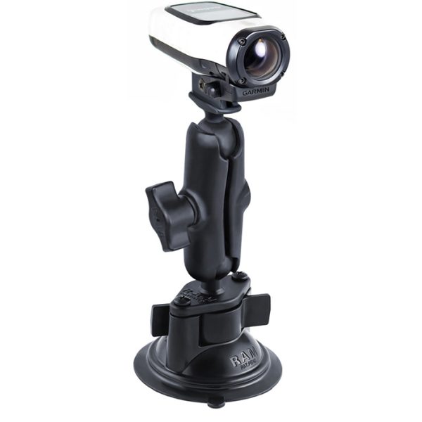 SUPPORTO A VENTOSA RAM-MOUNT RAM-B-166-GA63U PER AUTO PER Garmin virB Action Sport