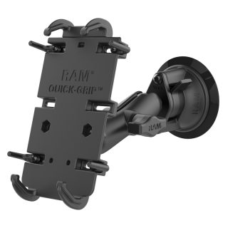 Supporto a ventosa in metallo RAM Mounts RAM-B-166-PD4U per TELEFONINI con display oltre 6".