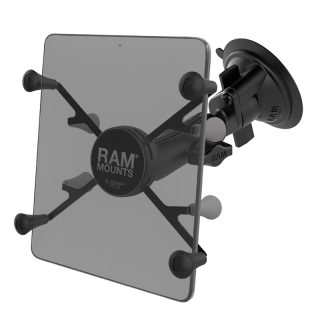 Supporto a ventosa a molla attacco a ics RAM X-Grip II Ram Mounts RAM-B-166-UN8U per tablet pc