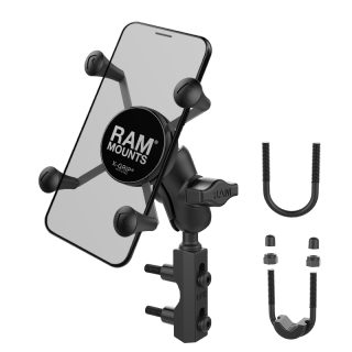 SUPPORTO PULSANTIERA/FRIZIONE MOTO RAM-MOUNT RAM-B-174-A-UN7U per smartphone da 5 a 6 pollici.