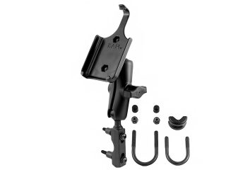 SUPPORTO PER APPLE IPHONE 4  e 4SRAM-MOUNT RAM-B-174-AP9U PER MOTO, SCOOTER E MOTOCICLETTE CON PULSANTIERA