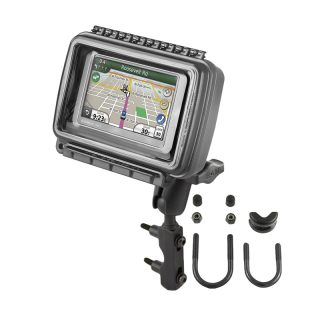 SUPPORTO IMPERMEABILE PER MOTOCICLO SCOOTER PER TOMTOM GARMIN RAM-B-174-AQ6U