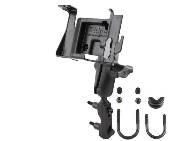 Supporto per scooter E moto con PULSANTIERA per Garmin NUVI