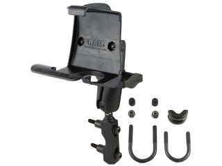 Supporto scooter moto con PULSANTIERA per Garmin  STREETPILOT  BMW NAVIGATOR RAM-B-174-GA9U