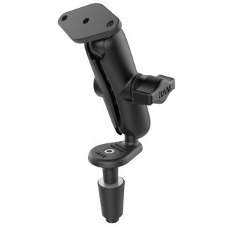 Supporto per CANOTTO FORK forcella STERZO  moto con Adattatore E Braccio RAM-B-176U