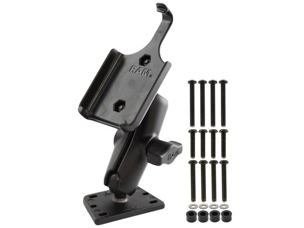 SUPPORTO RAM-MOUNT RAM-B-182-AP9U PER MOTOVEICOLO ED AUTOVEICOLO PER APPLE IPHONE 4 e 4S