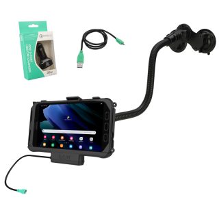 RAM EZ-Roll'r Dock with Twist-Lock Dual Suction for Tab Active5 & 3 Ram Mounts RAM-B-189-18-SAM60-CIGU