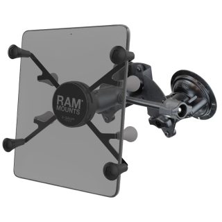 SUPPORTO A DOPPIA VENTOSA IN METALLO RAM-MOUNT RAM-B-189-UN8-ALA1-KRU