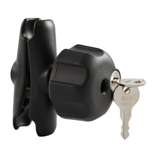 Asta media braccio con chiusura antifurto a chiave RAM-MOUNT RAM-B-201LU