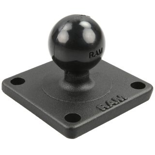 base quadrata 5x5cm RAM Mounts RAM-B-202U-22 per barche e superfici piane