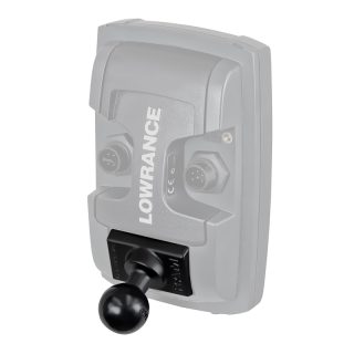Adattatore ram-mount RAM-B-202U-LO11 per ecoscandaglio serie Lowrance Elite-4 Mark-4 serie
