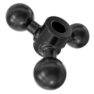 Supporto con tripla sfera di tipo B per collegare tre bracci Ram Mounts RAM-B-289U