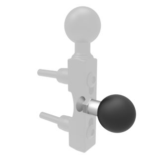 Supporto  RAM Mounts  RAM-B-309-3U  femmina per FORI DA 6 MM con VITE IN ACCIAIO