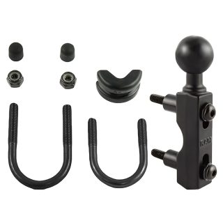 Attacco moto per manubrio E VITI DA 5mm con sfera SUperIORE RAM-B-309-7U
