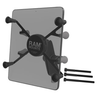 SUPPORTO MANUBRIO A VITE RAM-MOUNT RAM-B-367-UN8U CON SFERA DI TIPO B X-GRIP PER TABLET 7-8 POLLICI