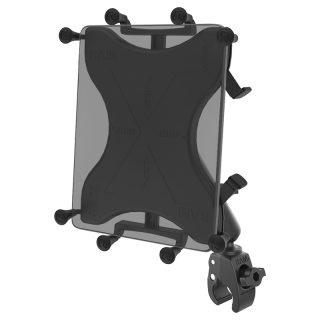 SUPPORTO MANUBRIO A PINZA RAM-B-400-C-UN9-ROTO1U X-GRIP per iPad Pro 9.7, Air, Air 2, iPad 2 3 4 5